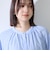 クリアローンワイドボウタイブラウス