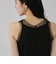 チュールネックラインタンクトップ