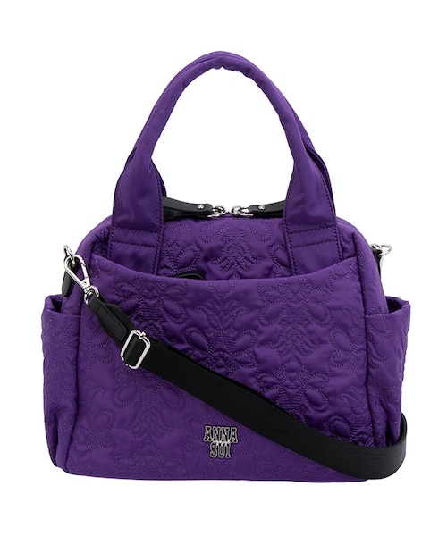 ANNA SUI アナスイ モノグラム ボストンバッグ 美品 レア y2k ANNA SUI アナスイ モノグラム ボストンバッグ 美品 レア y2k