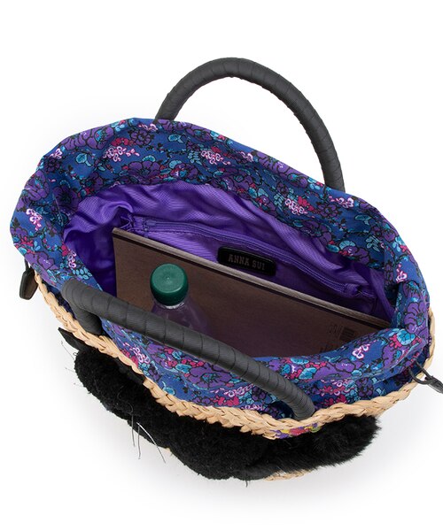 【美品】ANNA SUI （アナスイ）TITIバスケット　かごバッグ アナスイ ANNA SUI TITIバスケット かごバッグ｜モノニスタの