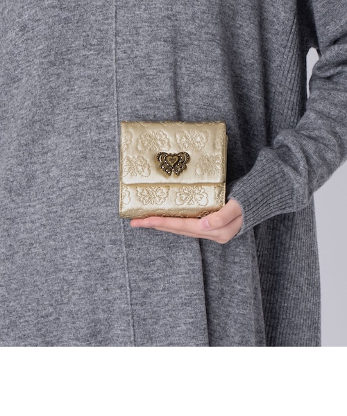 アナスイ ANNA SUI チェイス 口金二つ折り財布｜モノニスタの通販