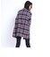 シャギーチェックチェスターコート