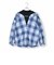 インナー ドッキング チェック シャツ (130~160cm)