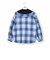 インナー ドッキング チェック シャツ (130~160cm)
