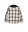 インナー ドッキング チェック シャツ (130~160cm)