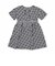 【お揃い】コットンモノグラムプリントワンピース(90~150cm)