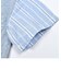 【お揃い】ストライプ柄ポケット付シャツ(90~130cm)