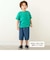 カーゴ風ポケット付ロゴ柄半袖Tシャツ(80~130cm)