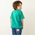 カーゴ風ポケット付ロゴ柄半袖Tシャツ(80~130cm)
