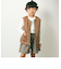 カラフルグレンチェックキュロットパンツ(100~150cm)