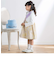 【日本製】ラメフクレジャガード花柄ジャンパースカート(110~130cm)