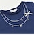 バルーンヘムネックレスモチーフ長袖Tシャツ(80~140cm)
