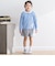 裾カットウエストベルト風キュロットパンツ(95~150cm)
