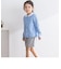 裾カットウエストベルト風キュロットパンツ(95~150cm)