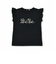 シルバースパンコールロゴフリル袖Tシャツ(100~160cm)