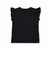 シルバースパンコールロゴフリル袖Tシャツ(100~160cm)