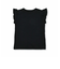 シルバースパンコールロゴフリル袖Tシャツ(100~160cm)
