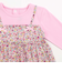 ブロード小花柄ドッキングチュニック+パンツセット(80~90cm)