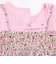 ブロード小花柄ドッキングチュニック+パンツセット(80~90cm)