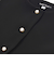 ダブルクロスパールボタンペプラムベスト(110~130cm)