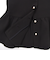 ダブルクロスパールボタンペプラムベスト(110~130cm)