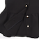 ダブルクロスパールボタンペプラムベスト(110~130cm)