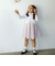 【日本製】ロゴ刺しゅう入りボレロカーディガン(110~130cm)