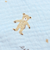 ガーゼクマプリントスワドル