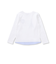 エッフェル塔レタープリントレイヤード風長袖Tシャツ(90~150cm)
