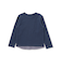 エッフェル塔レタープリントレイヤード風長袖Tシャツ(90~150cm)