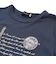 エッフェル塔レタープリントレイヤード風長袖Tシャツ(90~150cm)