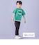 ロゴ半袖Tシャツ+マルチボーダー長袖Tシャツセット(90~150cm)