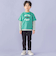ロゴ半袖Tシャツ+マルチボーダー長袖Tシャツセット(90~150cm)