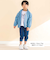 綿ワッシャー袖取り外し2WAYジャケット(90~130cm)