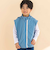 綿ワッシャー袖取り外し2WAYジャケット(90~130cm)