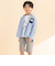 ギンガムチェックシャツ+Tシャツセット(80~130cm)