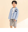 ギンガムチェックシャツ+Tシャツセット(80~130cm)