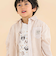 ギンガムチェックシャツ+Tシャツセット(80~130cm)