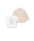 ギンガムチェックシャツ+Tシャツセット(80~130cm)