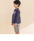 【お揃い】天竺ギンガムJQ切り替えTシャツ(80~130cm)