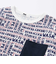 ワッペンTシャツ＋ロゴ柄ロンT セット(100~160cm)
