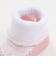 スカラップ縁ストラップシューズ風ソックスベビー(9~12cm)