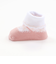 スカラップ縁ストラップシューズ風ソックスベビー(9~12cm)