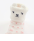【お揃い】クマウサギひよこクルマモチーフソックスベビー(9~12cm)