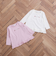 【スララク/防汚加工】ときめきデザイン女の子長袖Tシャツ(80~130cm)