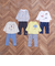 【スララク/防汚加工】わくわくデザイン男の子長袖Tシャツ(80~130cm)
