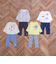 【スララク/防汚加工】わくわくデザイン男の子長袖Tシャツ(80~130cm)