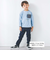【スララク/防汚加工】わくわくデザイン男の子長袖Tシャツ(80~130cm)
