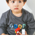 【スララク/防汚加工】わくわくデザイン男の子長袖Tシャツ(80~130cm)