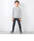 【スララク/防汚加工】わくわくデザイン男の子長袖Tシャツ(80~130cm)